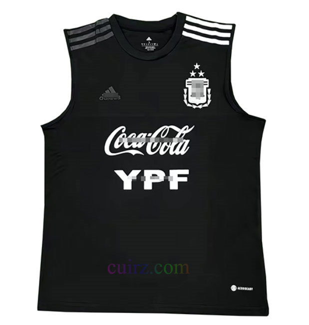 Camiseta de Entrenamiento Argentina 2022/23 Sin Mangas Negra | Cuirz 3