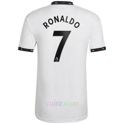 Camiseta Manchester United 2ª Equipación 2022/23 Cristiano Ronaldo Premier League | Cuirz