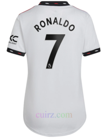 Camiseta Manchester United 2ª Equipación 2022/23 Mujer Cristiano Ronaldo Champions League | Cuirz 2