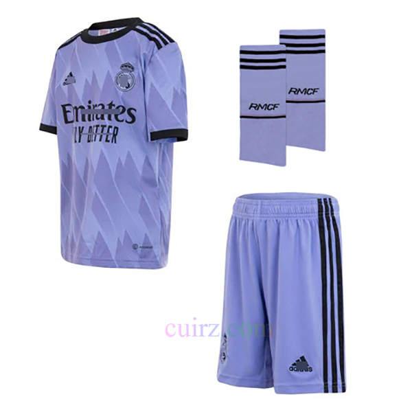 Camiseta Real Madrid 2ª Equipación 2022/23 Niño Benzema | Cuirz 4