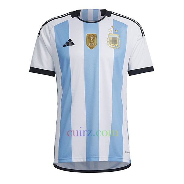 Camiseta Argentina 3 Estrellas 1ª Equipación 2022 | Cuirz 4