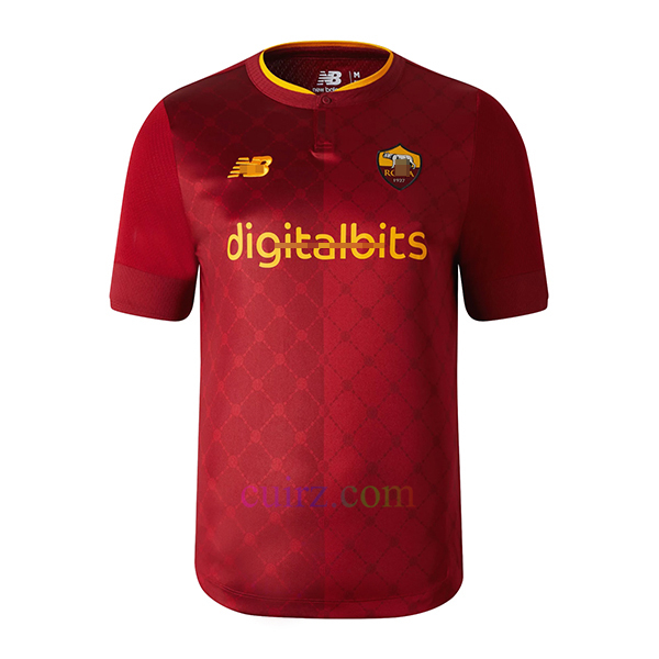 Camiseta AS Roma 1ª Equipación 2022/23 Versión Jugador | Cuirz 3