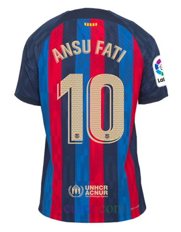 Camiseta Barcelona 1ª Equipación 2022/23 Versión Jugador Ansu Fati
