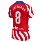 Camiseta Atlético de Madrid 1ª Equipación 2022/23 Griezmann 8 La Liga Mujer | Cuirz 2