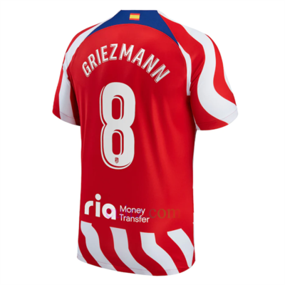 Camiseta Atlético de Madrid 1ª Equipación 2022/23 Griezmann 8 Champions League