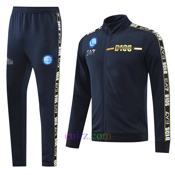 Chandal SSC Napoli 2022 kit Azul Oscura | Cuirz 3
