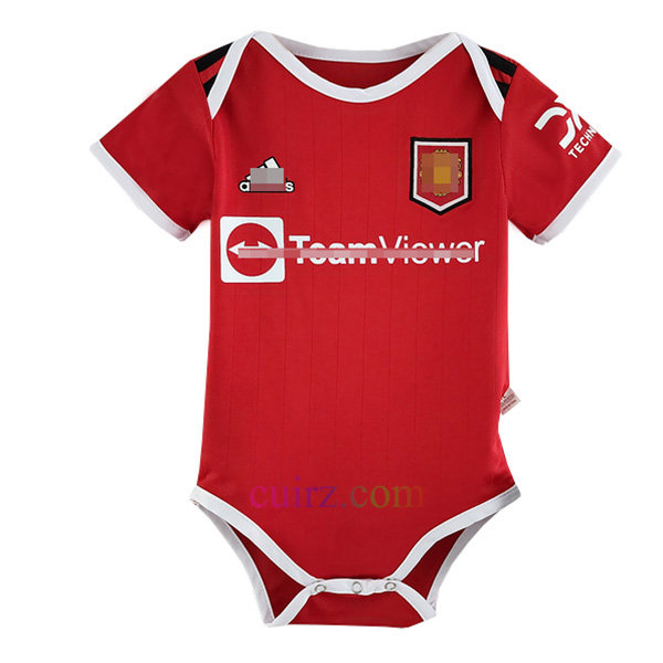 Camiseta Manchester United 1ª Equipación 2022/23 Bebé | Cuirz 3