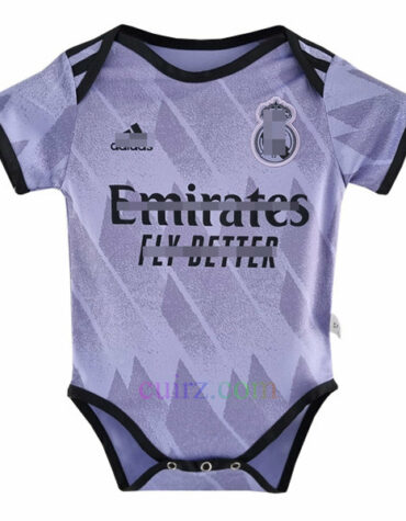 Camiseta Real Madrid 2ª Equipación 2022/23 Bebé | Cuirz