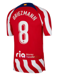 Camiseta Atlético de Madrid 1ª Equipación 2022/23 Griezmann 8 La Liga