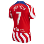 Camiseta Atlético de Madrid 1ª Equipación 2022/23 João Félix 7 La Liga Mujer
