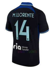 Camiseta Atlético de Madrid 2ª Equipación 2022/23 Marcos Llorente 14 La Liga