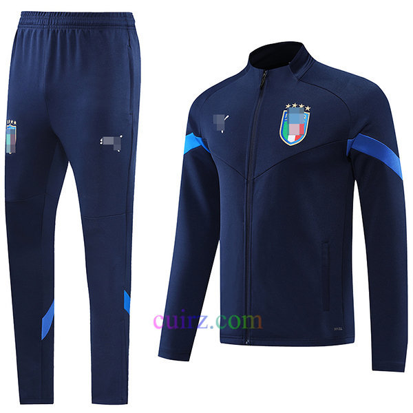 Chandal Italia 2022 kit Azul Oscura | Cuirz 3