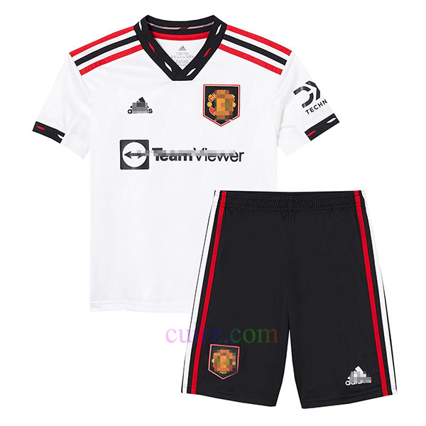 Camiseta Manchester United 2ª Equipación 2022/23 Niño | Cuirz 3