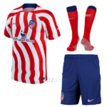 Camiseta Atlético de Madrid 1ª Equipación 2022/23 Griezmann 8 Champions League Niño | Cuirz 3