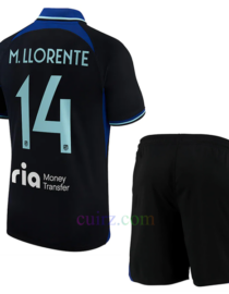 Camiseta Atlético de Madrid 2ª Equipación 2022/23 Griezmann 8 La Liga Niño