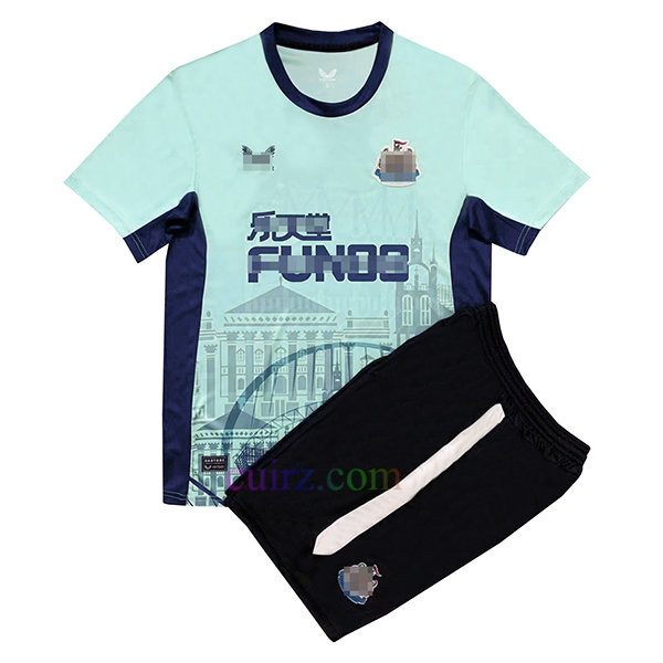 Camiseta Prepartido Newcastle 2022/23 Niño