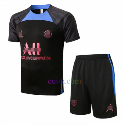 Camiseta de Entrenamiento PSG 2022/23 Kit Negra Jordan