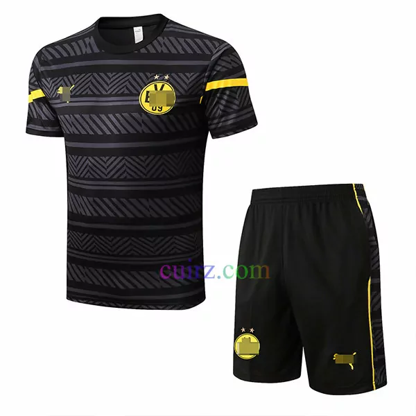 Camiseta de Entrenamiento Borussia Dortmund 2022/23 Kit Negra | Cuirz 3