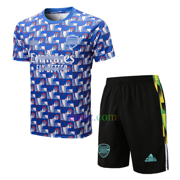 Camiseta de Entrenamiento Arsenal 2022/23 Kit Azul Negra | Cuirz 3