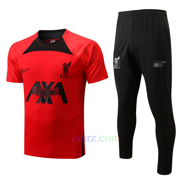 Camiseta de Entrenamiento Liverpool Kit 2022/23 Roja | Cuirz 3