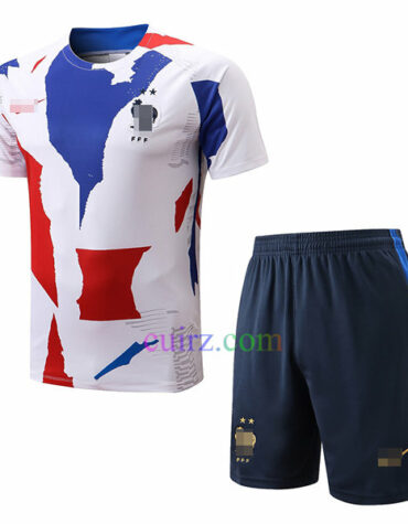Camiseta de Entrenamiento Francia 2022/23 Kit Blanca