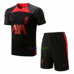 Camiseta de Entrenamiento Liverpool 2022/23 Negra Kit