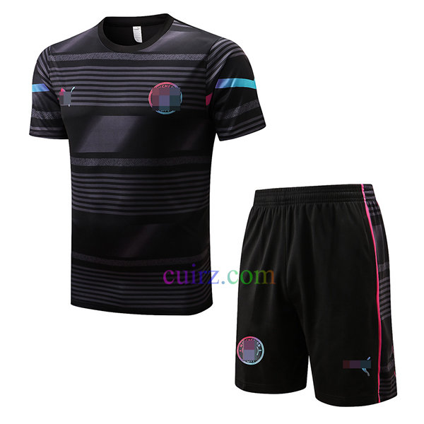 Camiseta de Entrenamiento Manchester City 2022/23 Kit Negra | Cuirz 3