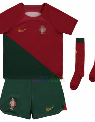 Camiseta Portugal 1ª Equipación 2022 Niño | Cuirz