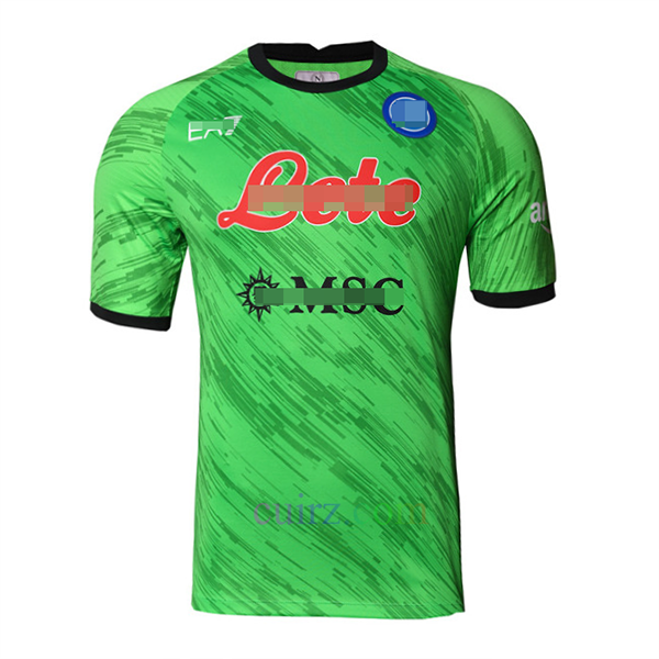 Camiseta Napoli Portero 2022/23 Verde | Cuirz 3