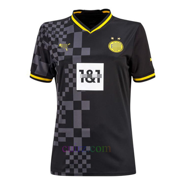 Camiseta Borussia Dortmund 2ª Equipación 2022/23 Mujer | Cuirz 3