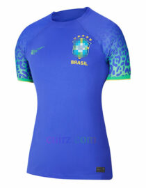 Camiseta Brasil 2ª Equipación 2022 Niño