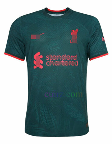 Camiseta Liverpool 3ª Equipación 2022/23 Versión Jugador | Cuirz
