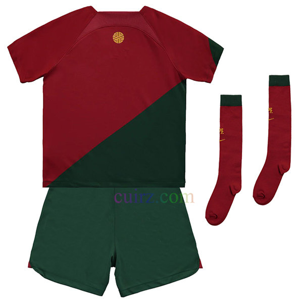 Camiseta Portugal 1ª Equipación 2022 Niño | Cuirz 4