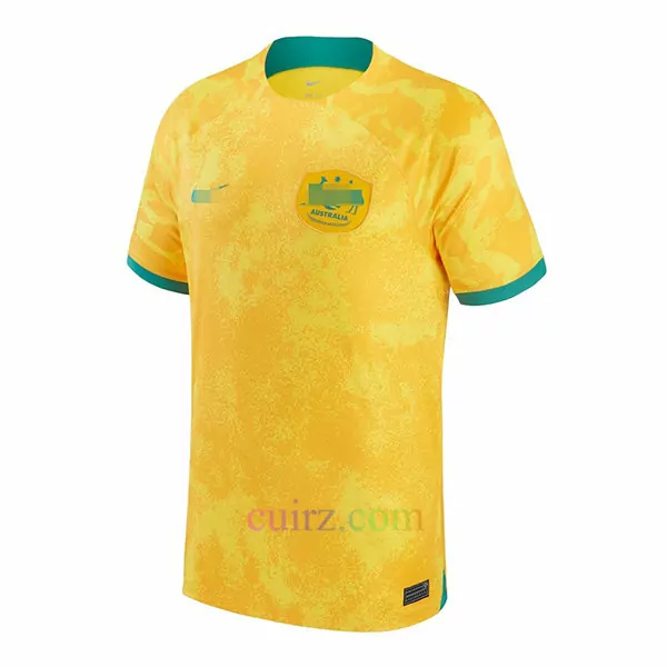 Camiseta Australia 1ª Equipación 2022 Copa Mundial Versión Jugador | Cuirz 3