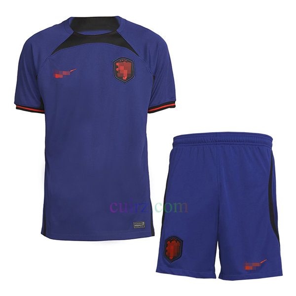 Camiseta Países Bajos 2ª Equipación 2022/23 Niño