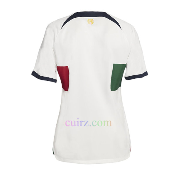 Camiseta Portugal 2ª Equipación 2022 Mujer | Cuirz 4