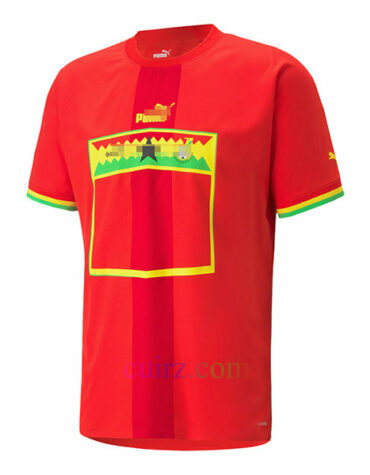 Camiseta Ghana 2ª Equipación 2022 Versión Jugador | Cuirz