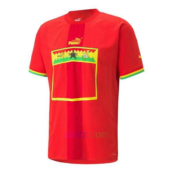 Camiseta Ghana 2ª Equipación 2022 Versión Jugador | Cuirz 3