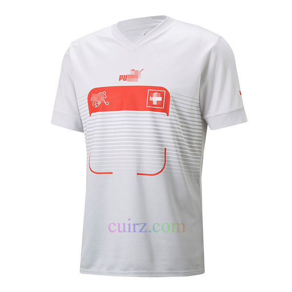 Camiseta Suiza 2ª Equipación 2022 Versión Jugador | Cuirz 3