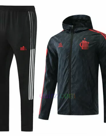 Windrunner Flamengo 2022/23 Kit Negro & Rojo | Cuirz