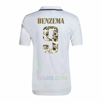 Camiseta Benzema 1ª Equipación Edición Balón de Oro 2022/23 | Cuirz