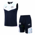 Camiseta de Entrenamiento Manchester City Kit 2022/23 Sin Mangas azul