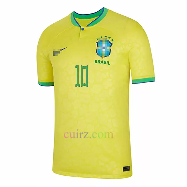 Camiseta Fútbol Brasil Segunda Equipación Versión Jugador 2022-2023