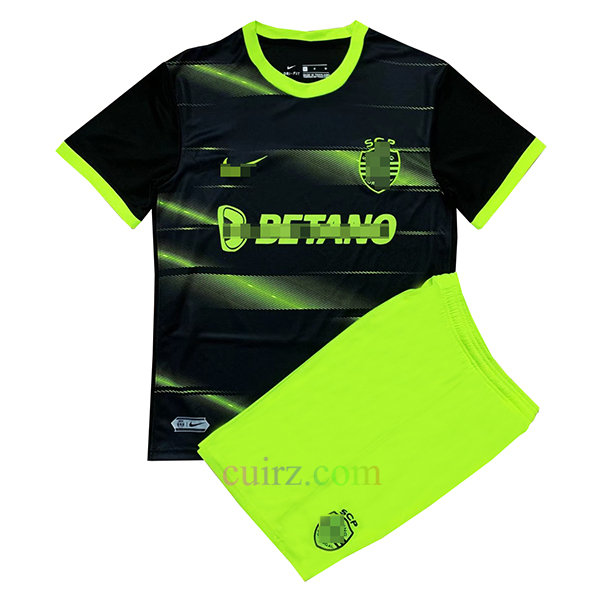 Camiseta Sporting CP 2ª Equipación 2022/23 Niño | Cuirz 3