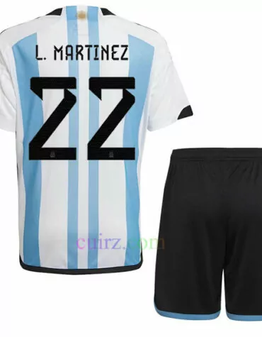 L. Martínez Camiseta Argentina 1ª Equipación 2022/23 Niño | Cuirz
