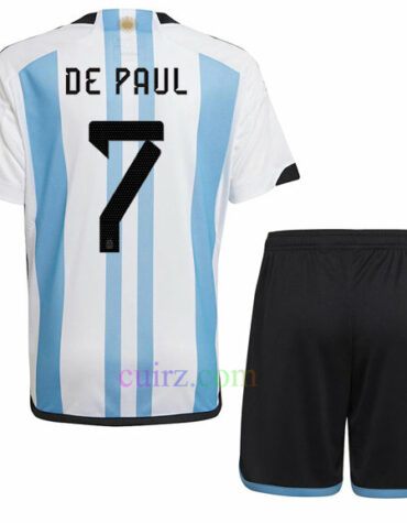 De Paul Camiseta Argentina 1ª Equipación 2022/23 Niño | Cuirz