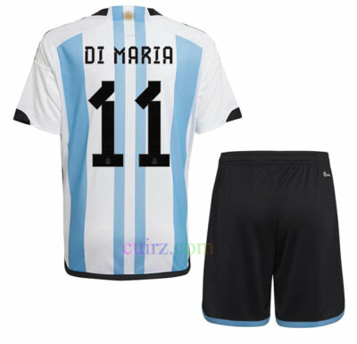 Di María Camiseta Argentina 1ª Equipación 2022/23 Niño | Cuirz