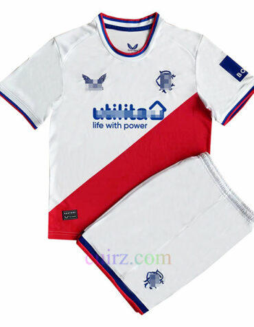 Camiseta Rangers FC 2ª Equipación 2022/23 Niño | Cuirz