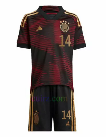 Jamal Musiala Camiseta Alemania 2ª Equipación 2022 Niño | Cuirz 4