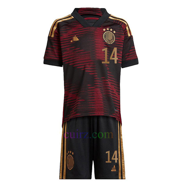 Jamal Musiala Camiseta Alemania 2ª Equipación 2022 Niño | Cuirz 3